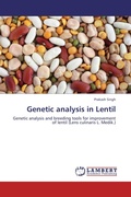 Cover: Genetic analysis in Lentil - LAP Lambert Academic Publishing