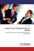 Cover: Leave Your Personal Life at Home - LAP Lambert Academic Publishing