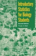 Cover: Introductory Statistics for Biology Students, Second Edition - CRC Press