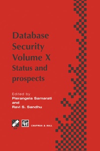 Enlarge image Cover: Database Security X - Chapman and Hall