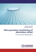 Cover: Ultra-precision machining of electroless nickel - LAP Lambert Academic Publishing