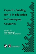 Cover: Capacity Building for IT in Education in Developing Countries - Chapman and Hall