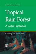 Cover: Tropical Rain Forest: A Wider Perspective - Chapman and Hall