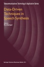 Cover: Data-Driven Techniques in Speech Synthesis - Springer