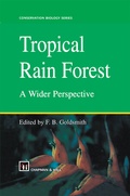 Cover: Tropical Rain Forest: A Wider Perspective - Springer
