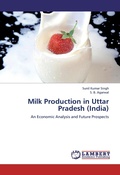 Cover: Milk Production in Uttar Pradesh (India) - LAP Lambert Academic Publishing