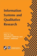 Cover: Information Systems and Qualitative Research - Springer