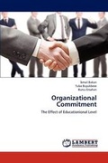 Cover: Organizational Commitment - LAP Lambert Academic Publishing