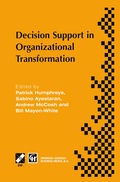 Cover: Decision Support in Organizational Transformation - Chapman and Hall