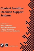 Cover: Context-Sensitive Decision Support Systems - Chapman and Hall