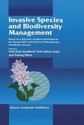Cover: Invasive Species and Biodiversity Management - Chapman and Hall