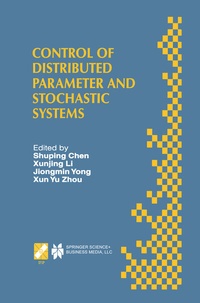 Abbildung von: Control of Distributed Parameter and Stochastic Systems - Springer