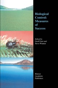 Cover: Biological Control: Measures of Success - Springer