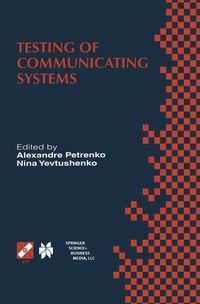 Enlarge image Cover: Testing of Communicating Systems - Springer