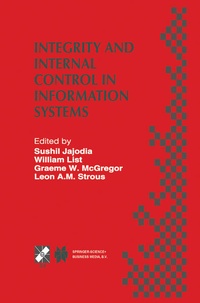 Enlarge image Cover: Integrity and Internal Control in Information Systems - Chapman and Hall