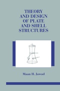Cover: Theory and Design of Plate and Shell Structures - Chapman and Hall