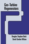 Cover: Gas-Turbine Regenerators - Chapman and Hall
