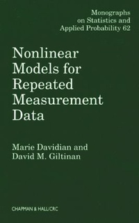 Enlarge image Cover: Nonlinear Models for Repeated Measurement Data - Chapman & Hall/CRC