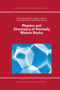 Enlarge image Cover: Physics and Chemistry of Partially Molten Rocks - Springer
