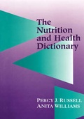Cover: The Nutrition and Health Dictionary (Hardcover) - Chapman and Hall