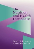 Cover: The Nutrition and Health Dictionary (Softcover) - Chapman and Hall