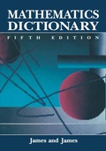 Cover: Mathematics Dictionary - Chapman and Hall