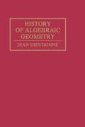 Cover: History of Algebraic Geometry - CRC Press