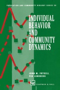 Cover: Individual Behavior and Community Dynamics - Chapman and Hall