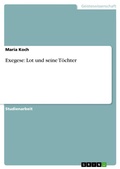 Cover: Exegese - GRIN Verlag