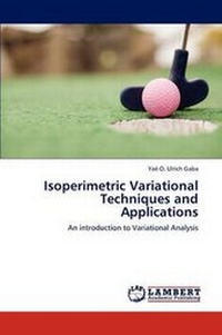 Abbildung von: Isoperimetric Variational Techniques and Applications - LAP Lambert Academic Publishing