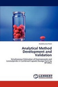 Abbildung von: Analytical Method Development and Validation - LAP Lambert Academic Publishing