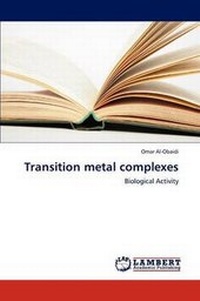 Abbildung von: Transition metal complexes - LAP Lambert Academic Publishing