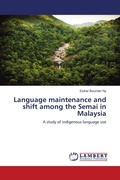 Cover: Language maintenance and shift among the Semai in Malaysia - LAP Lambert Academic Publishing