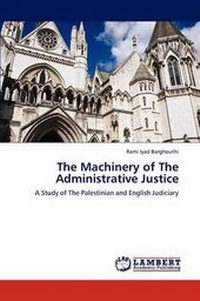 Abbildung von: The Machinery of the Administrative Justice - LAP Lambert Academic Publishing