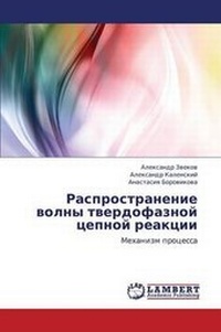 Abbildung von: Rasprostranenie Volny Tverdofaznoy Tsepnoy Reaktsii - LAP Lambert Academic Publishing
