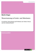 Cover: Wassernutzung in Vorder- und Mittelasien - GRIN Verlag