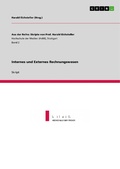 Cover: Internes und Externes Rechnungswesen - GRIN Verlag