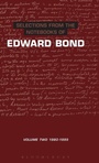 Cover: Selections from the Notebooks Of Edward Bond - Methuen Drama
