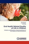 Cover: Oral Health Related Quality of Life in Children - LAP Lambert Academic Publishing
