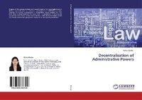Abbildung von: Decentralisation of Administrative Powers - LAP Lambert Academic Publishing