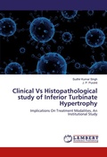 Cover: Clinical Vs Histopathological study of Inferior Turbinate Hypertrophy - LAP Lambert Academic Publishing