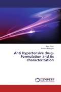 Cover: Anti Hypertensive drug- Formulation and its characterization - LAP Lambert Academic Publishing