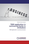Cover: TQM application in commercial banks in Zimbabwe - LAP Lambert Academic Publishing