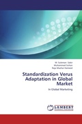 Cover: Standardization Verus Adaptation in Global Market - LAP Lambert Academic Publishing