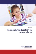 Cover: Elementary Education in Urban Slums - LAP Lambert Academic Publishing