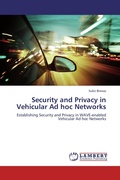 Cover: Security and Privacy in Vehicular Ad hoc Networks - LAP Lambert Academic Publishing