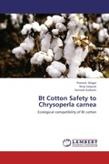 Cover: Bt Cotton Safety to Chrysoperla carnea - LAP Lambert Academic Publishing
