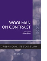 Abbildung von: Woolman on Contract - W.Green