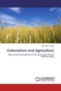 Cover: Colonialism and Agriculture - LAP Lambert Academic Publishing
