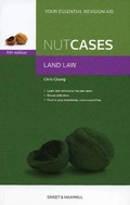 Cover: Nutcases Land Law - Sweet & Maxwell